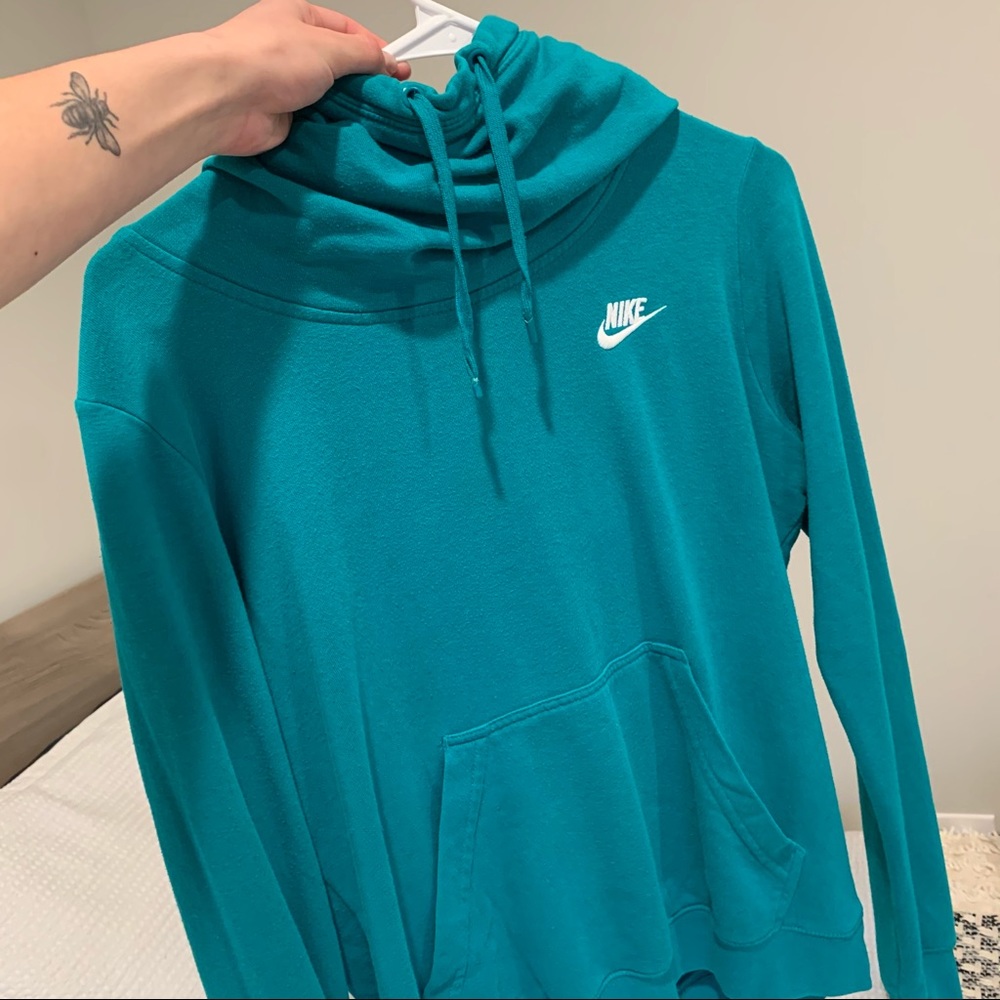 Cotton Nike funnel hoodie